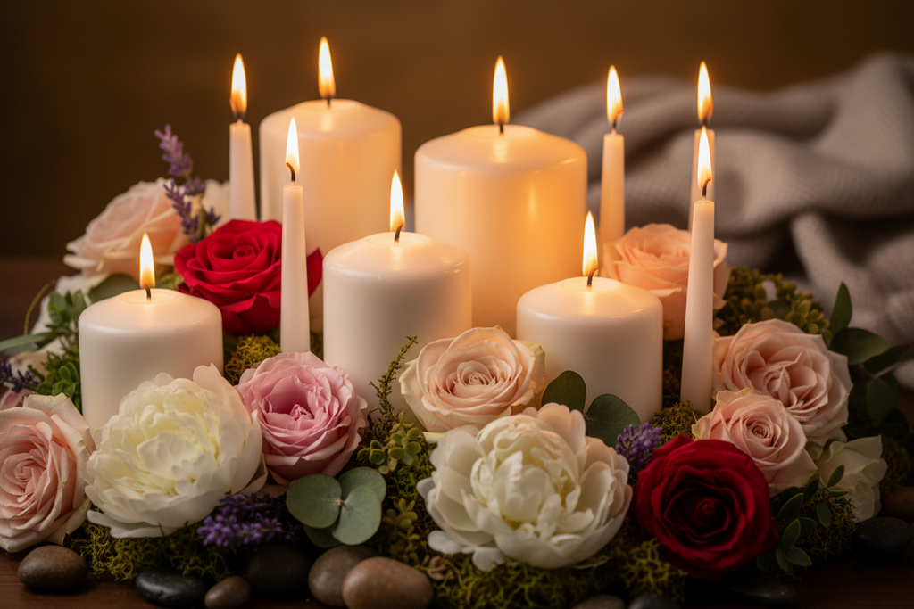 Floral Wellness Candle